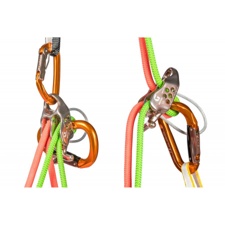 Osigurač za penjanje Grivel Master Pro Belayer srebrena