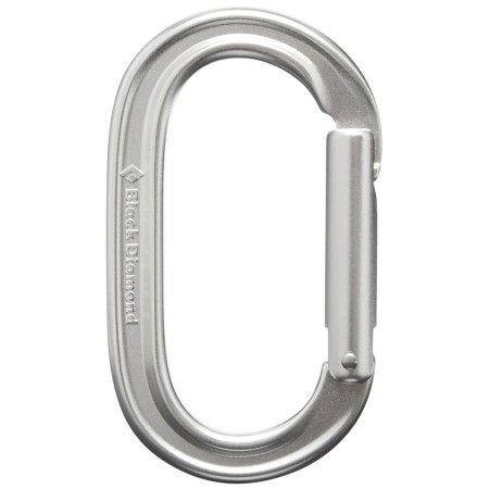 Karabiner Black Diamond Oval Keylock srebrena Polished