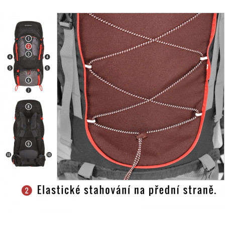 Ruksak Husky Samont 60+10 L