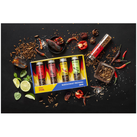 Cvrčci za jelo Sens Ljuti hrskavi i pečeni cvrčci - Carolina Reaper