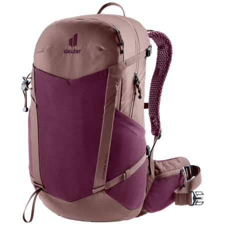 Ženski ruksak Deuter Futura 25 SL ružičasta/boja vina cassis-ashrose