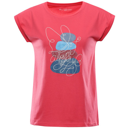 Ženska majica Alpine Pro Okina ružičasta