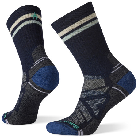 Ženske čarape Smartwool W Performance Hike Lght Cshn Tb Strp Crw plava DeepNavy