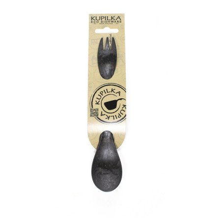Žlica a vilica Kupilka Spork 205 crna Black