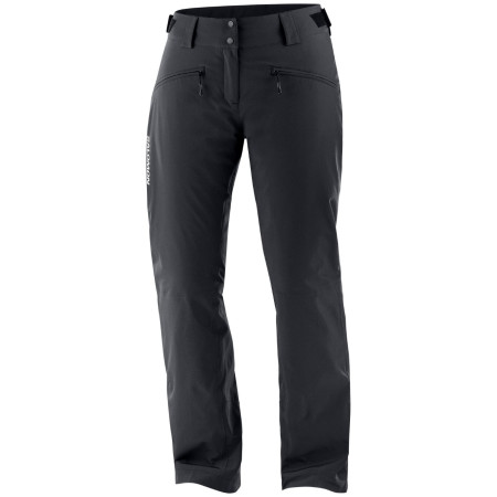 Ženske skijaške hlače Salomon Edge Pant W crna DEEP BLACK