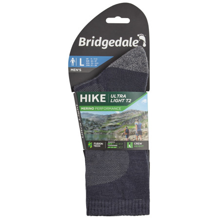 Čarape Bridgedale Hike UL T2 MP Crew