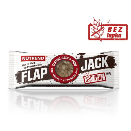Čokoladica Nutrend Flapjack Gluten Free