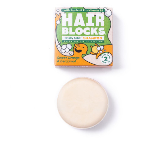 Šampon Totally Solid Solid Shampoo - Sweet Orange & Bergamot zelena