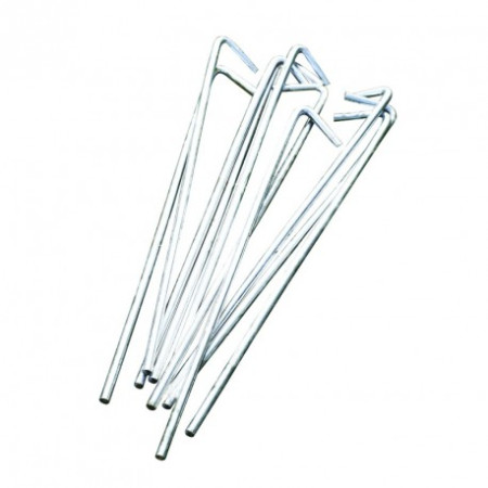 Klinovi za šator Regatta 8in. Steel Pegs srebrena