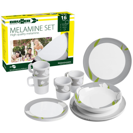 Set posuđa Brunner Melamine Set Tulip