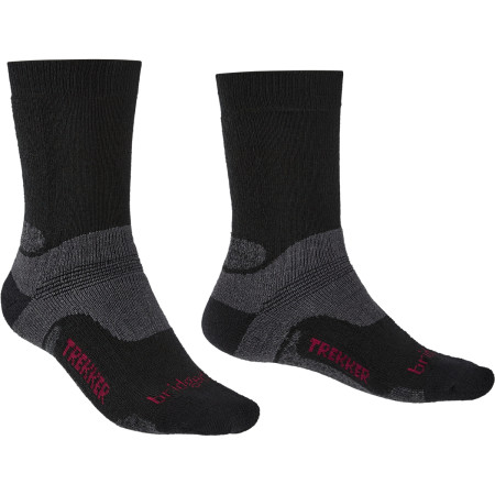 Muške čarape Bridgedale Hike MW MP Boot crna Black