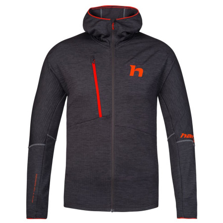Muška dukserica Hannah Niro Hoody crna anthracite mel
