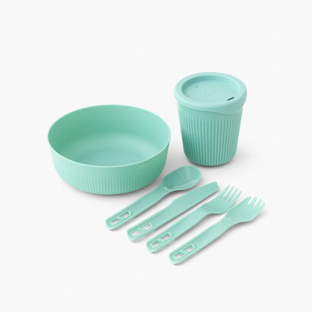 Set posuđa Sea to Summit Passage Dinnerware Set 1P 6 Piece plava
