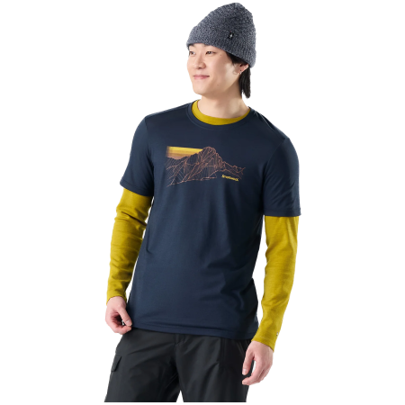 Muške funkcionalne majice Smartwool Men's Alpine Trace Active Short Sleeve G