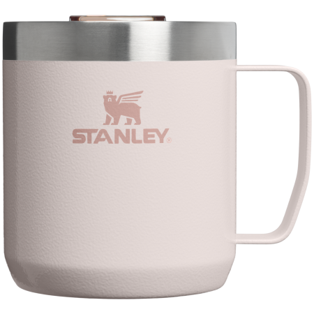 Termos Stanley Stay-Hot Camp Mug 350 ml ružičasta Hammertone Rose Quartz