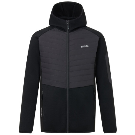 Muška hibridna jakna Regatta Newhill Hybrid siva/crna Ash/Black