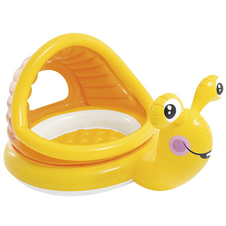 Bazen Intex Lazy Snail Shade Pool 57124NP žuta