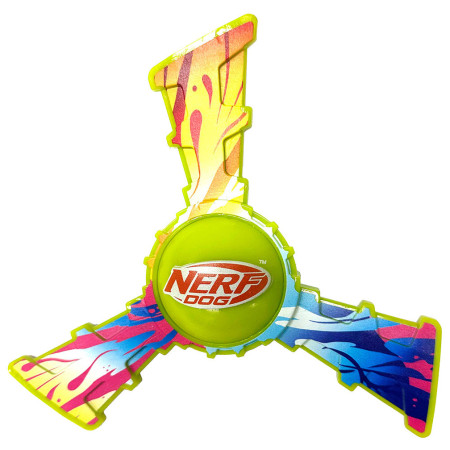Igračka za psa Nerf Dog Color Grip Tri Flyer 20 cm