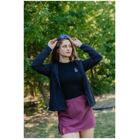 Ženska majica Zulu Merino Fire 160 Short