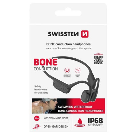 Slušalice za plivanje Swissten Bone conduction headphones