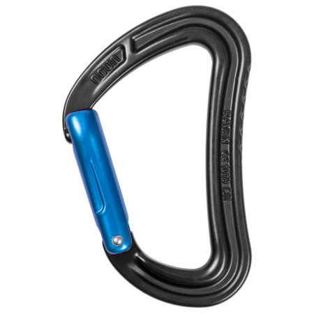 Karabiner Ocún Raven Straight crna/plava Anthr/Blue
