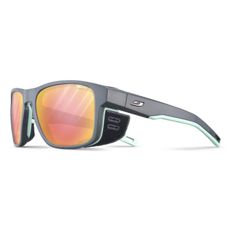 Sunčane naočale Julbo Schield M Ra Glare Control 1-3 siva/zelena Dark Gray / Pastel Green