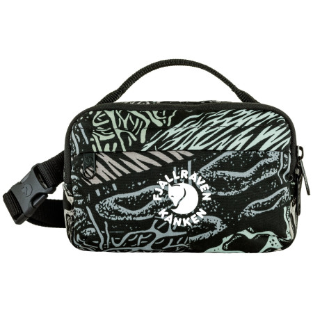Torba preko ramena Fjällräven Kånken Art Hip Pack crna/plava