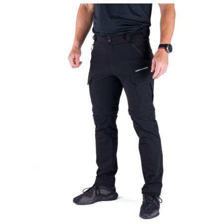 Muške hlače Northfinder Caruso crna 269black