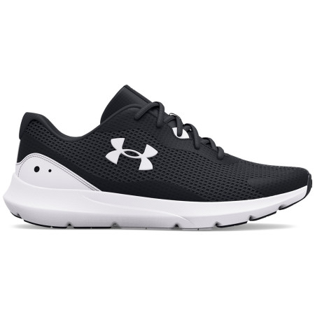 Muške tenisice za trčanje Under Armour Surge 3 crna/bijela