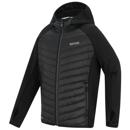Dječja jakna Regatta Junior Andreson Hybrid Black/Sealgr