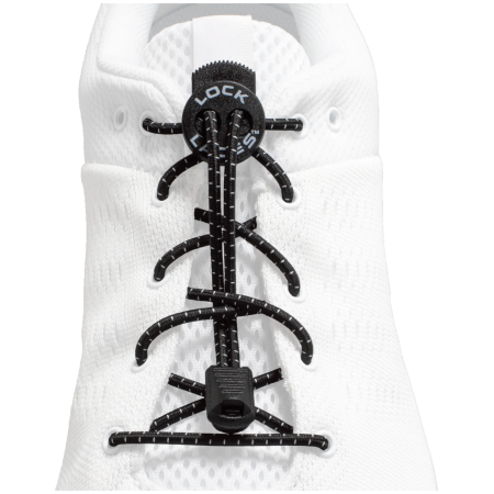 Vezice za cipele Lock Laces Original crna Black
