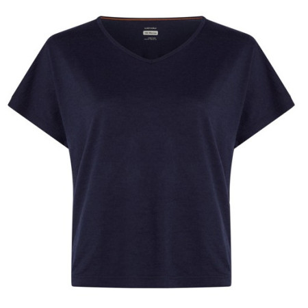 Ženska funkcionalna majica Icebreaker Women Mer 150 Lodge SS Tee tamno plava Midnight Navy