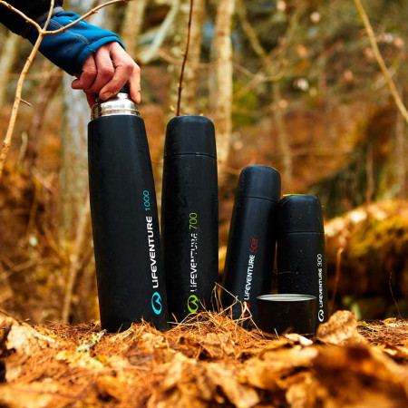 Termosica LifeVenture TiV Vacuum Flask 700 ml Dark G