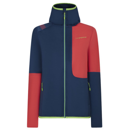 Ženska jakna La Sportiva Granite Hoody W plava/ružičasta Opal/Hibiscus