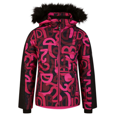Dječja jakna Dare 2b Ding Jacket ružičasta Pure Pink Graffiti/Black