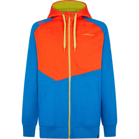 Muška dukserica La Sportiva Chilam Hoody M 2021 plava/narančasta Neptune/Poppy