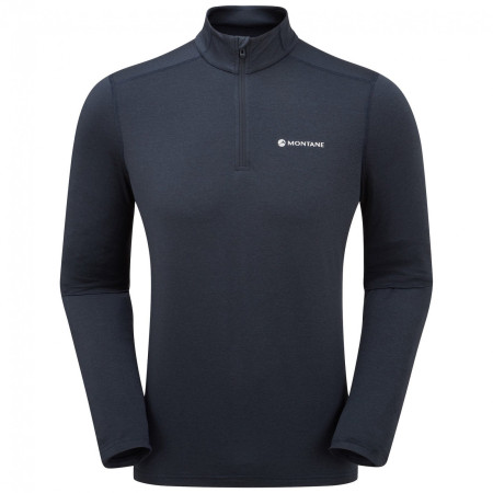 Muške funkcionalne majice Montane Dart Xt Zip Neck tamno plava