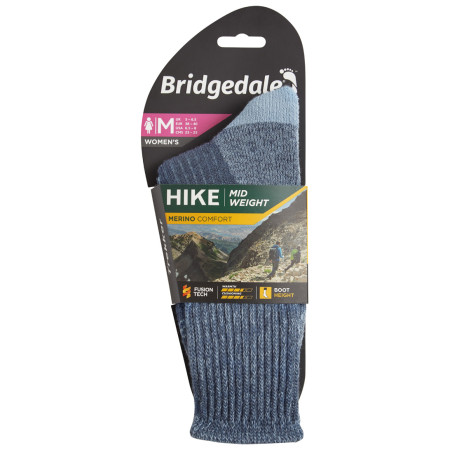 Ženske čarape Bridgedale Hike MW MC Boot Women's