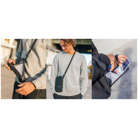Torba preko ramena Pacsafe RFIDsafe Tech Crossbody