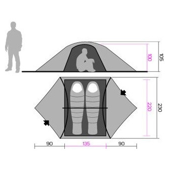 Šator Hannah Eagle 2 (2023)