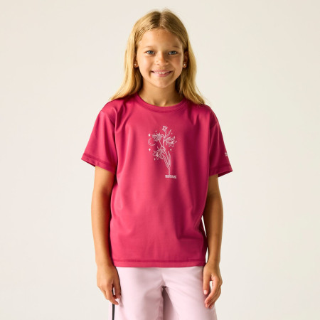 Dječja majica Regatta Aria Deep Pink