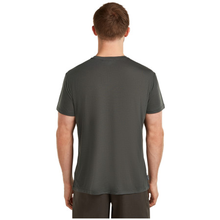 Muške funkcionalne majice Icebreaker Merino Blend Core SS Tee Single Line Camp