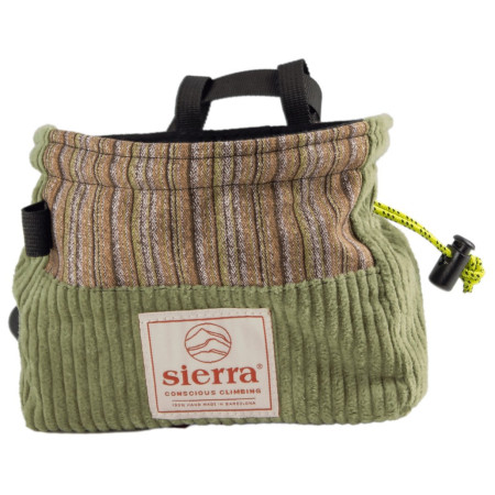 Vrećica za magnezij SIERRA Climbing Cube zelena/smeđa