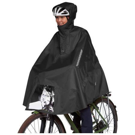 Biciklističke kabanice Tatonka Bike Poncho crna black