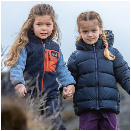 Dječja dukserica Didriksons Anten Kids Fullzip 2 Winter Blue