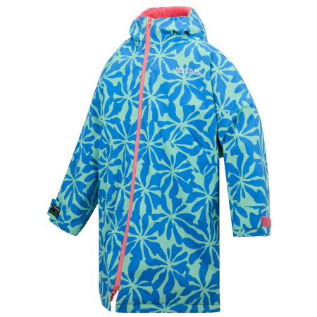 Vodonepropusni kaput Regatta Junior Waterproof Changing Robe SBluFlPiLem