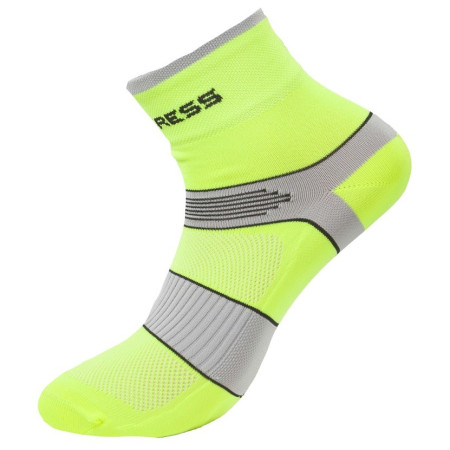 Čarape Progress Cycling 8CE Cycling žuta ReflectiveYellow/Gray