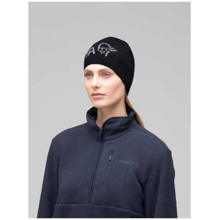 Kapa Norrona 29 light merinoUll logo Beanie