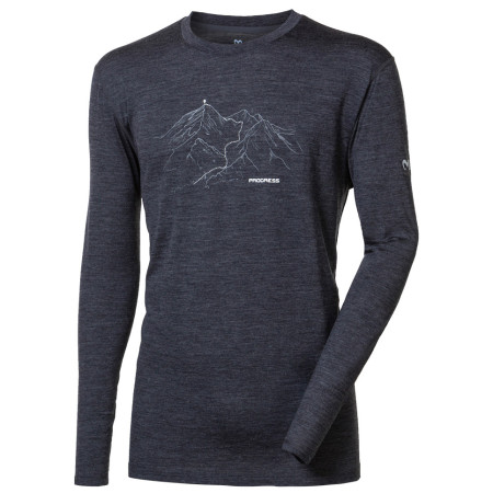 Muška majica Progress OS Magar "Trek" 24QO siva DarkGray