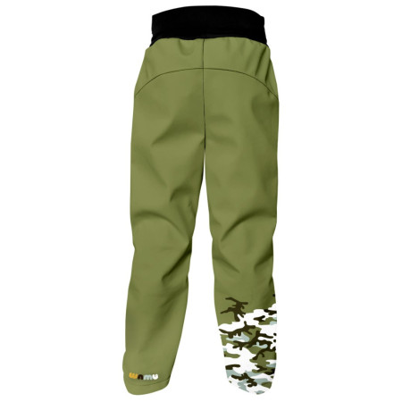 Dječje softshell hlače WAMU Khaki